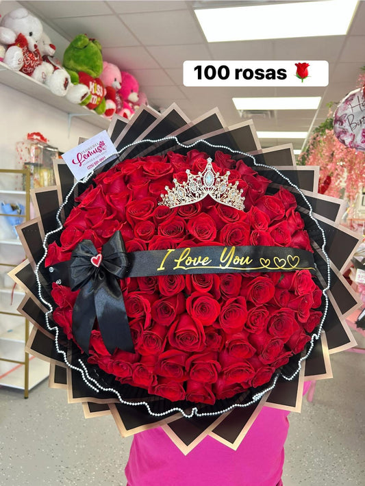 Bouquet Of 100 roses